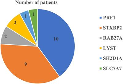 Presentations and outcomes of familial hemophagocytic lymphohistiocytosis in the pediatric intensive care units (PICUs)